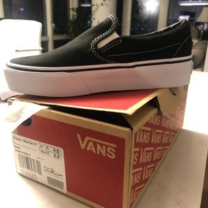 Vans Slip-on Platform, Black, 36, NIB